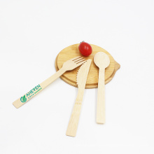 100% Natural Bamboo Disposable Dinner Utensils Eco-friendly Bamboo Forks
